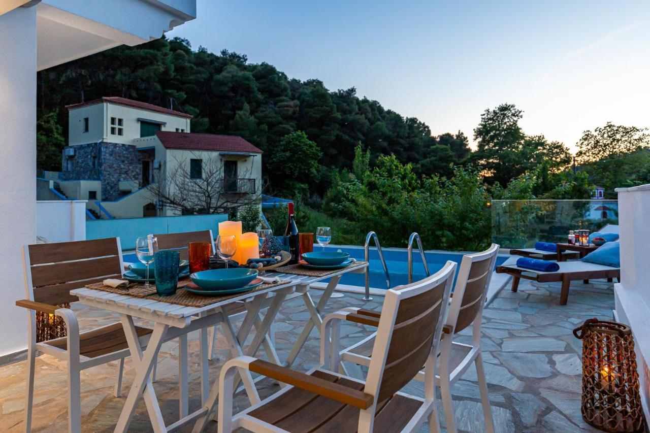 Villa Amarandos Agnontas Exteriör bild
