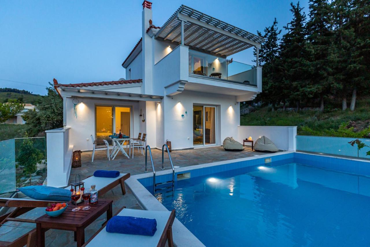 Villa Amarandos Agnontas Exteriör bild