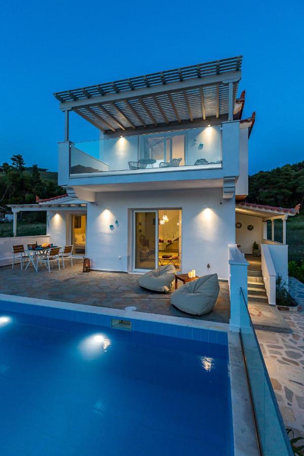 Villa Amarandos Agnontas Exteriör bild