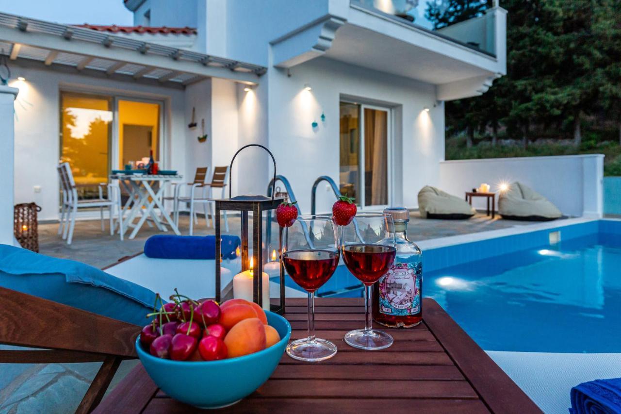 Villa Amarandos Agnontas Exteriör bild