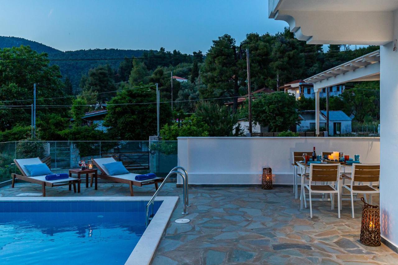 Villa Amarandos Agnontas Exteriör bild