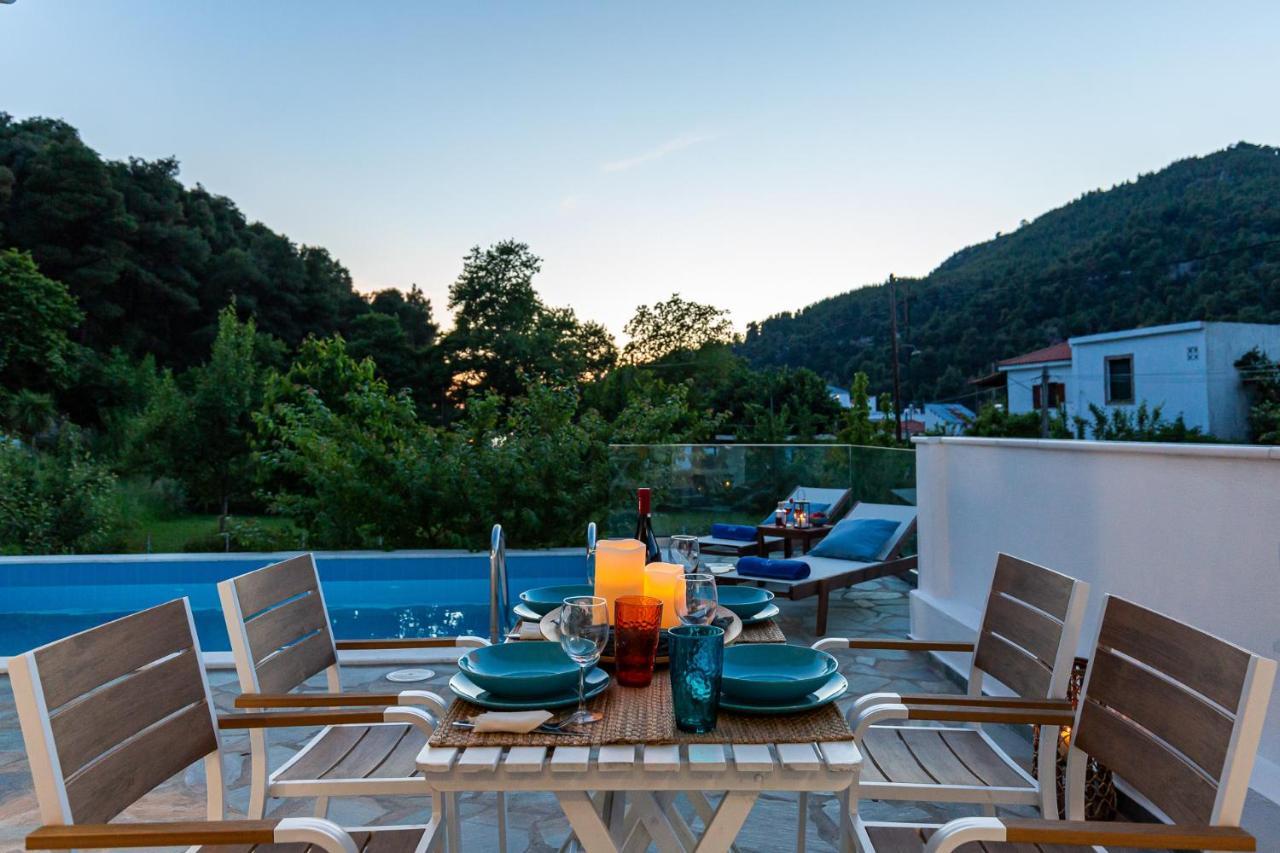Villa Amarandos Agnontas Exteriör bild