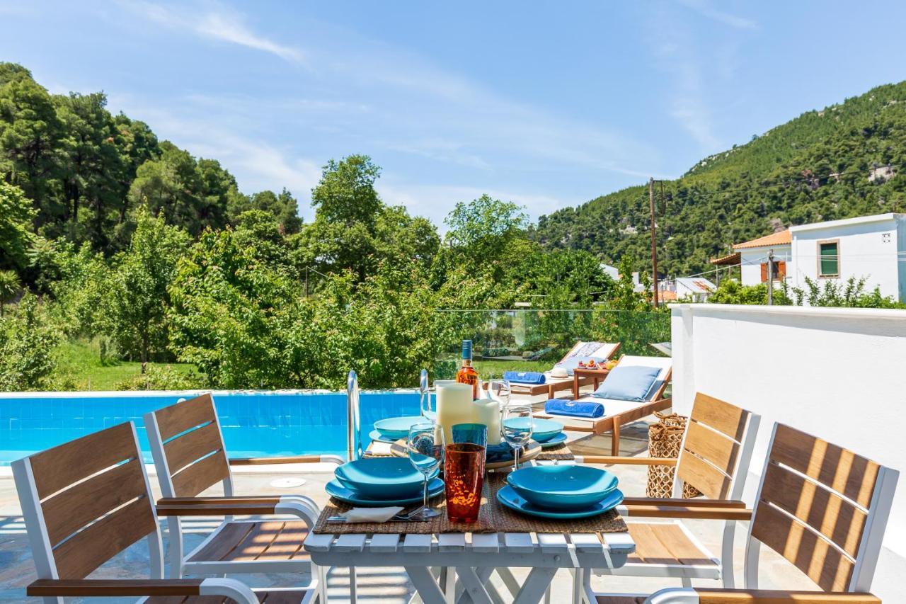 Villa Amarandos Agnontas Exteriör bild