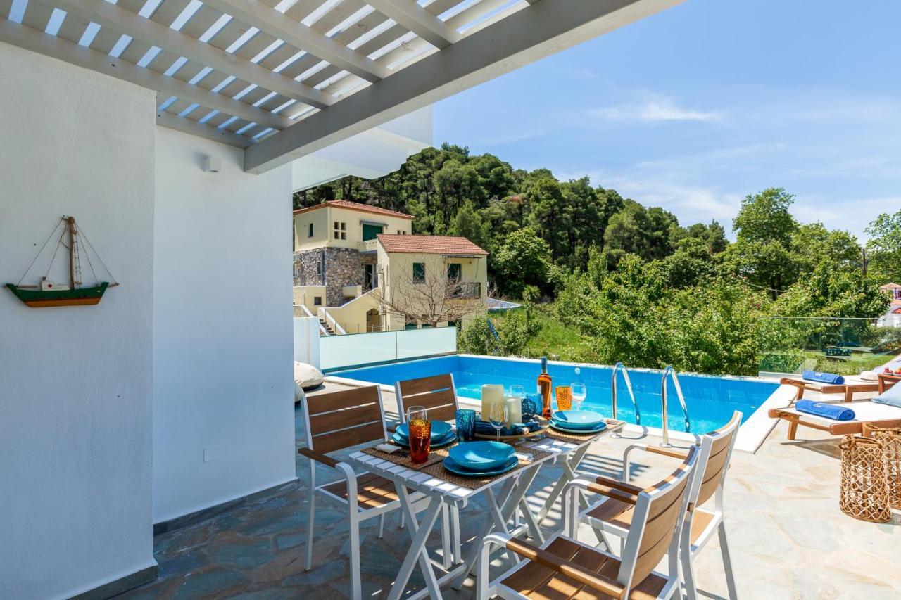 Villa Amarandos Agnontas Exteriör bild